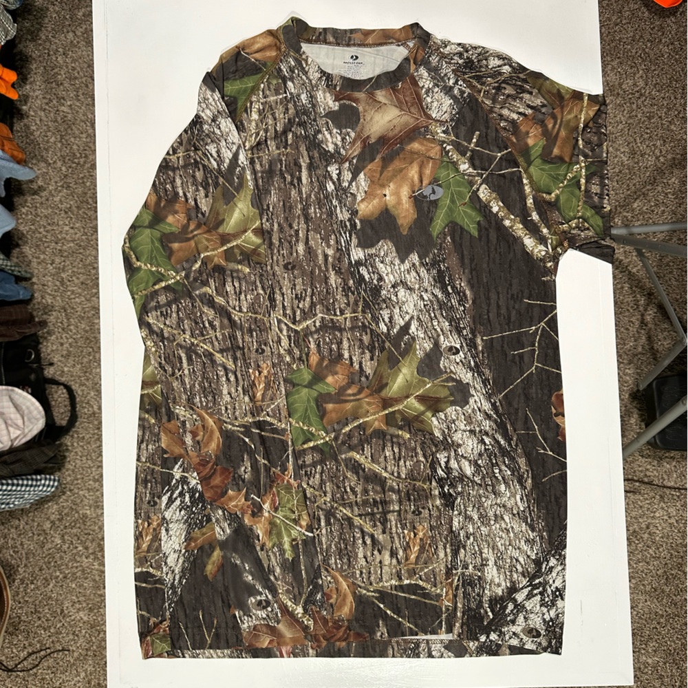 Mossy Oak Break-Up Light Weight Long Sleeve Shirt Large